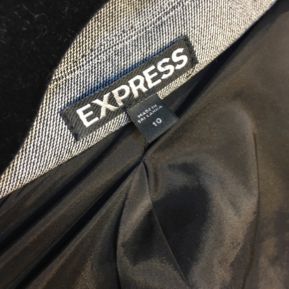 EXPRESS Grey suit blazer - Picture 2 of 3
